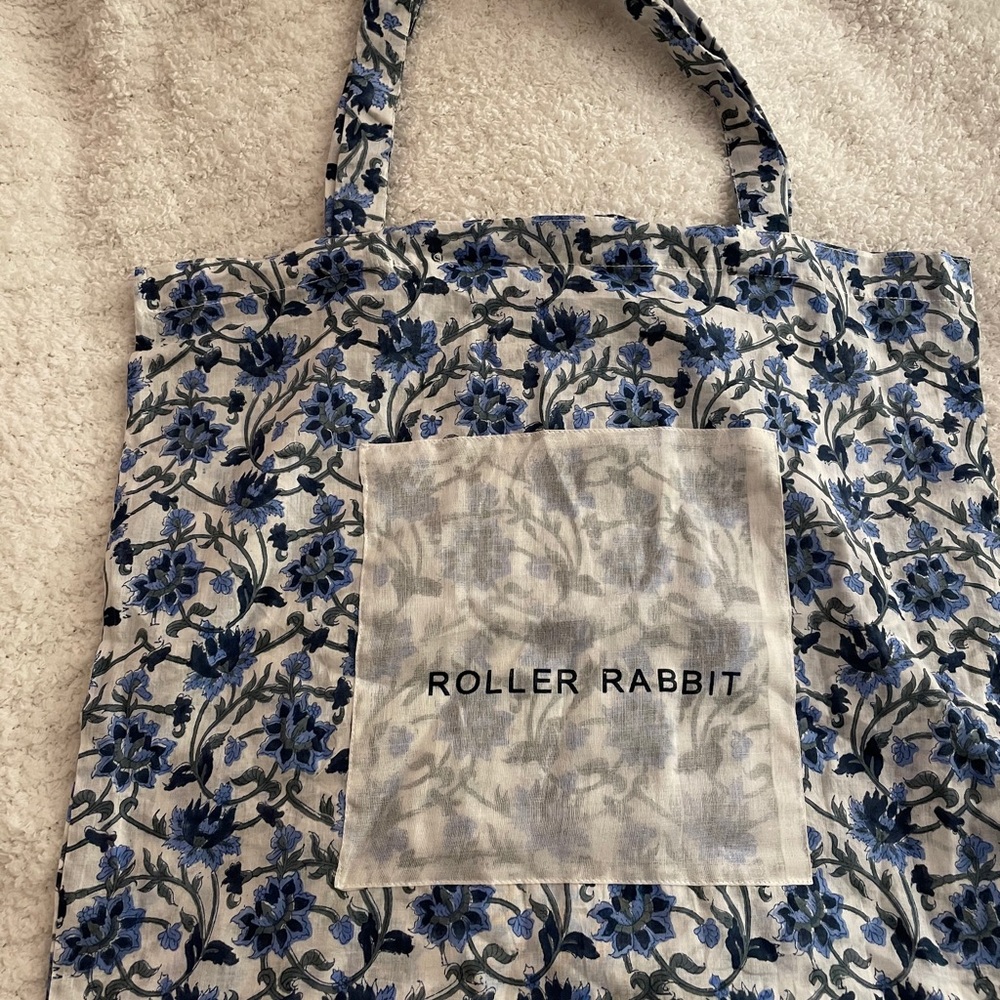 Roller rabbit reusable bag!